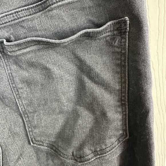 madewell curvy roadtripper black skinny jeans womens 27 high rise stretch denim - Picture 10 of 13